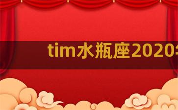 tim水瓶座2020年